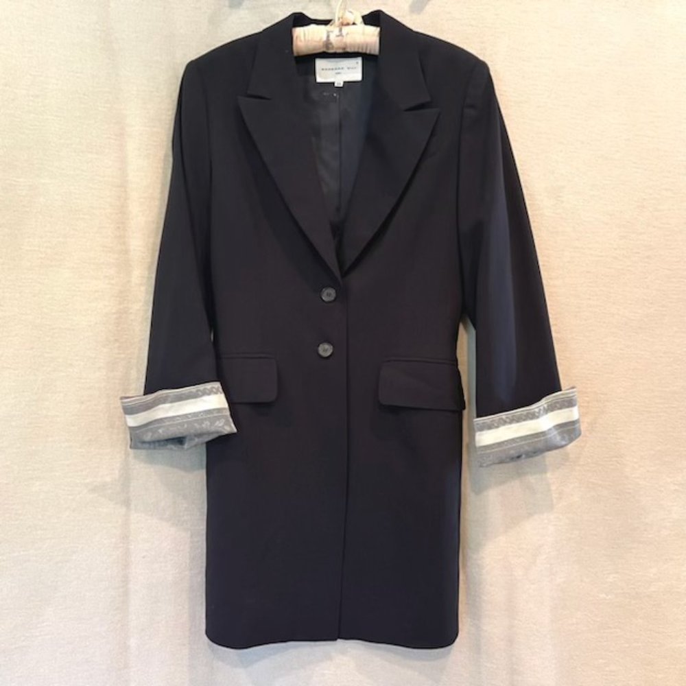 Barbara Bui Navy Suit Jacket